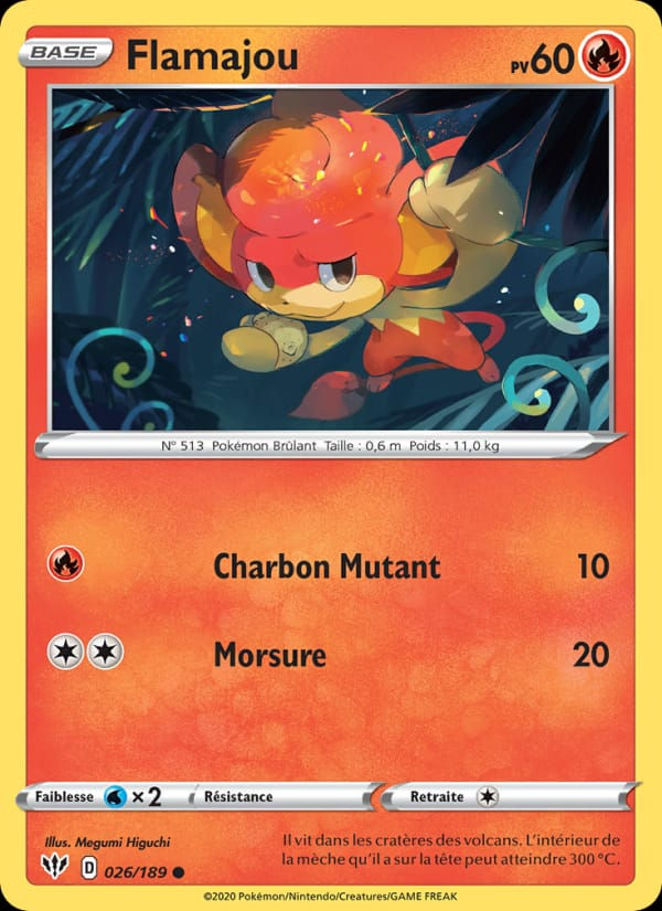 Flamajou 026/189 Ténèbres Embrasées (FR)