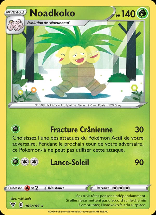 Noadkoko 005/185 Voltage Éclatant (FR)
