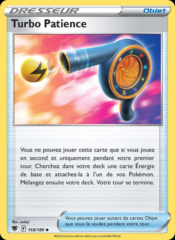 Turbo Patience 158/189 Astres Radieux (FR)