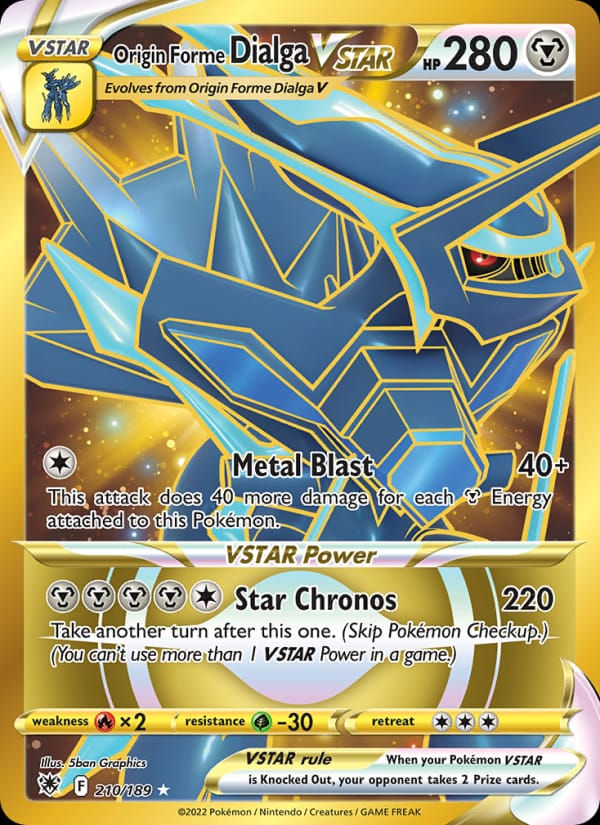 Origin Forme Dialga VSTAR 210/189 Astral Radiance (EN)
