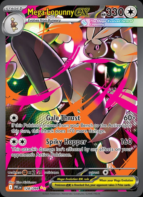 Mega Lopunny ex 128/094 Phantasmal Flames (EN)