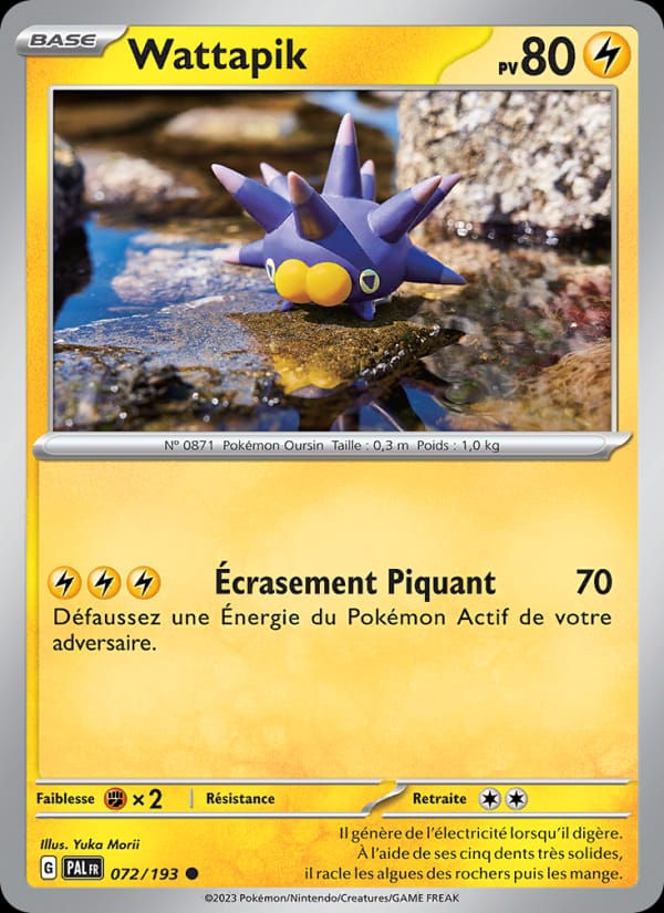 Wattapik 072/193 Évolutions à Paldea (FR)