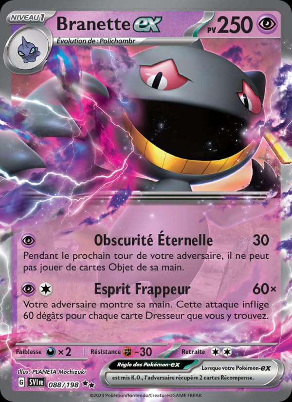 Branette-ex 088/198 Écarlate et Violet (FR)