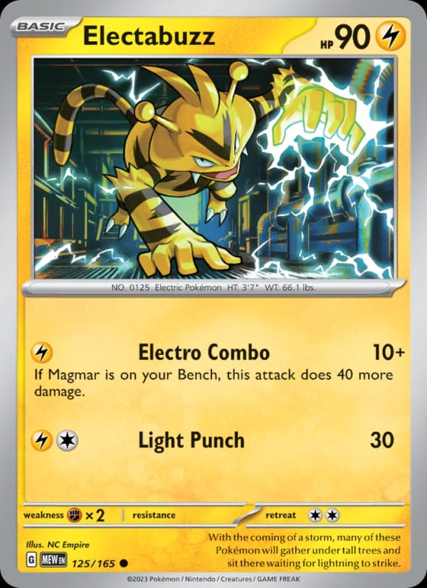 Electabuzz 125/165 151 (EN)