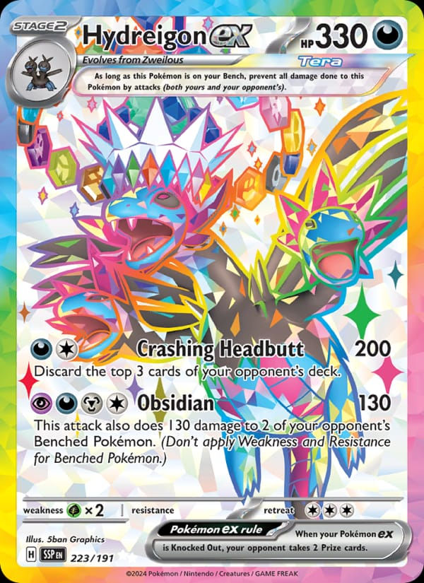 Hydreigon ex 223/191 Surging Sparks (EN)