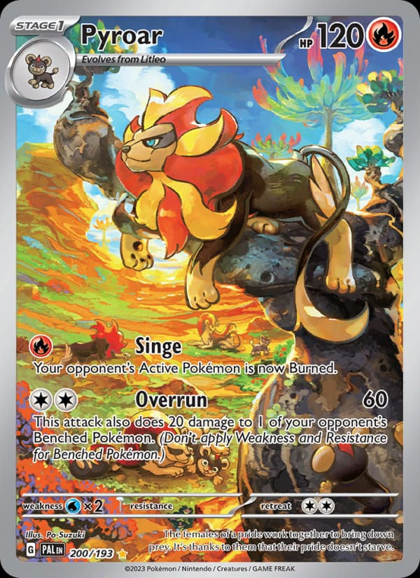 Pyroar 200/193 Paldea Evolved (EN)