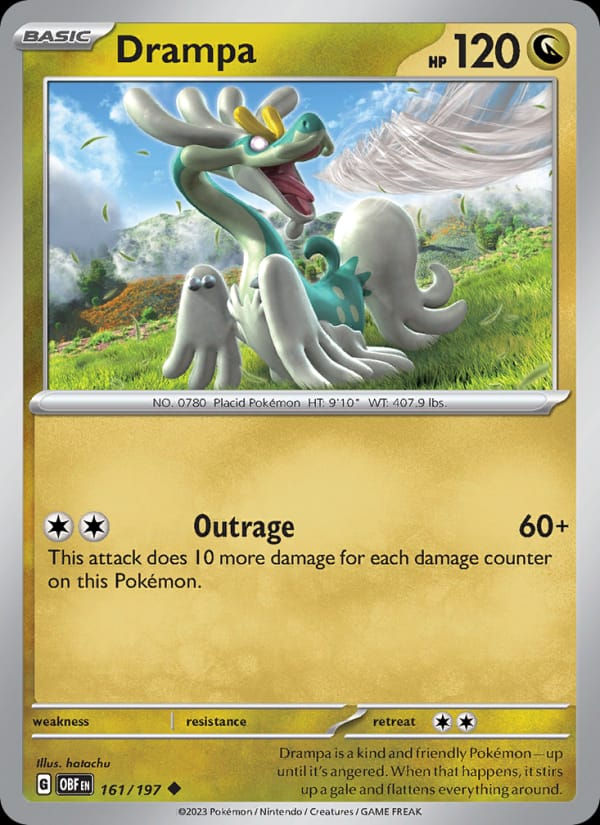 Drampa 161/197 Obsidian Flames (EN)