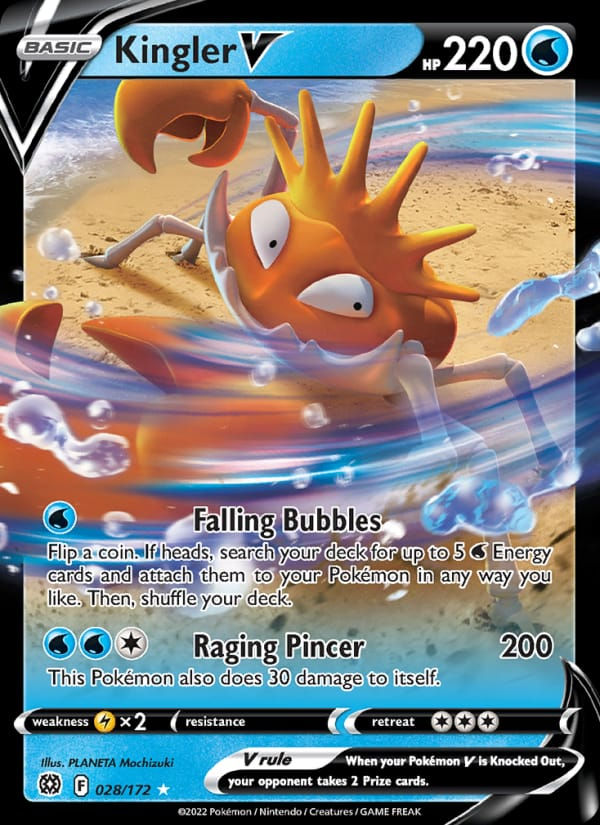 Kingler V 028/172 Brilliant Stars (EN)