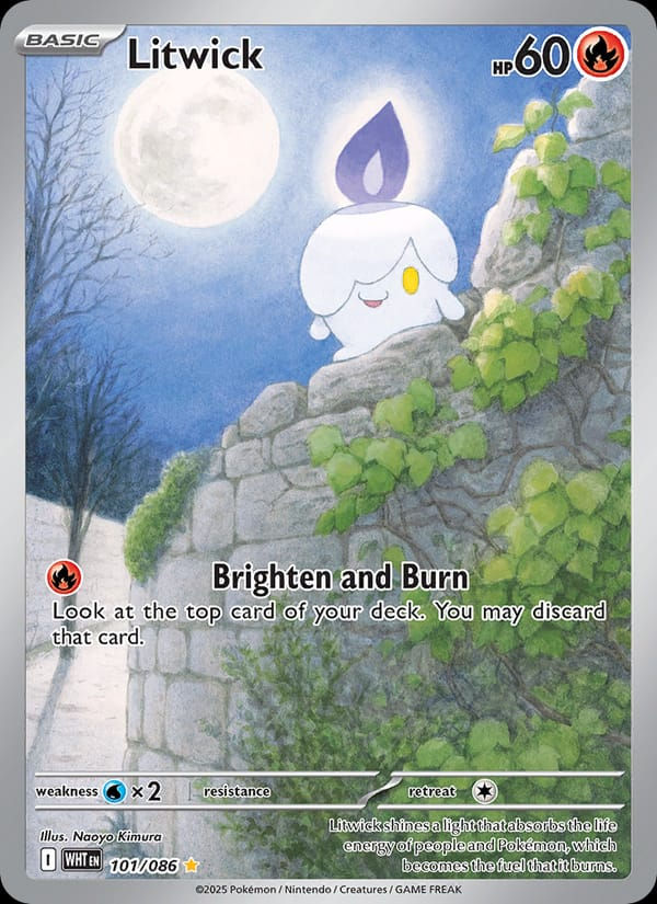 Litwick 101/086 White Flare (EN)