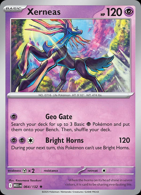 Xerneas 064/132 Mega Evolution (EN)