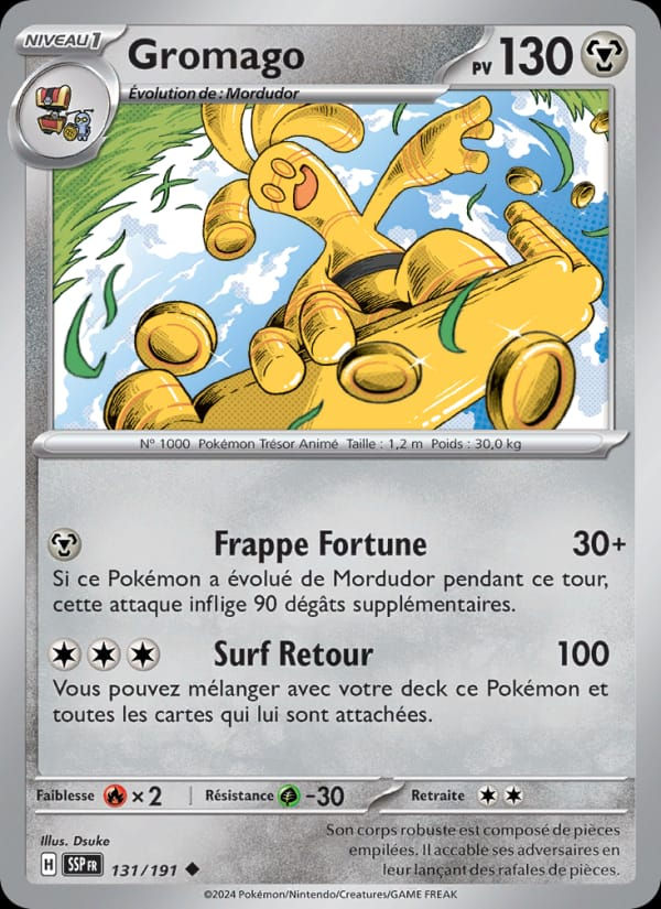 Gromago 131/191 Étincelles Déferlantes (FR)