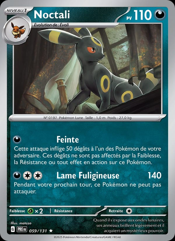 Noctali 059/131 Évolutions Prismatiques (FR)