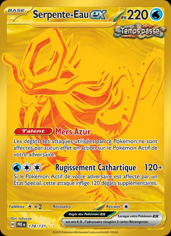 Serpente-Eau-ex 178/131 Évolutions Prismatiques (FR)