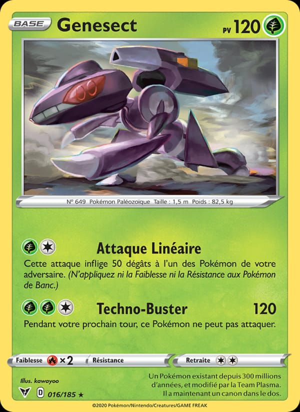 Genesect 016/185 Voltage Éclatant (FR)