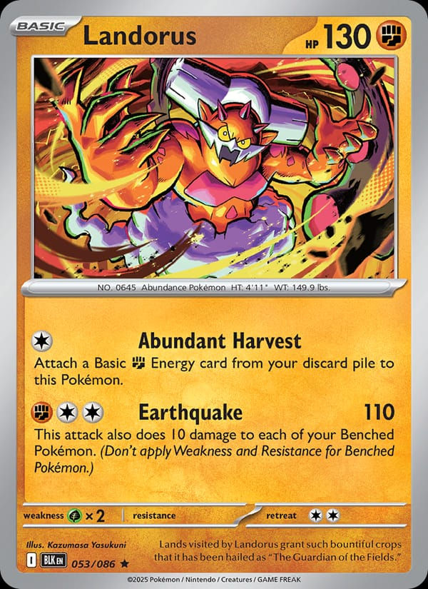 Landorus 053/086 Black Bolt (EN)