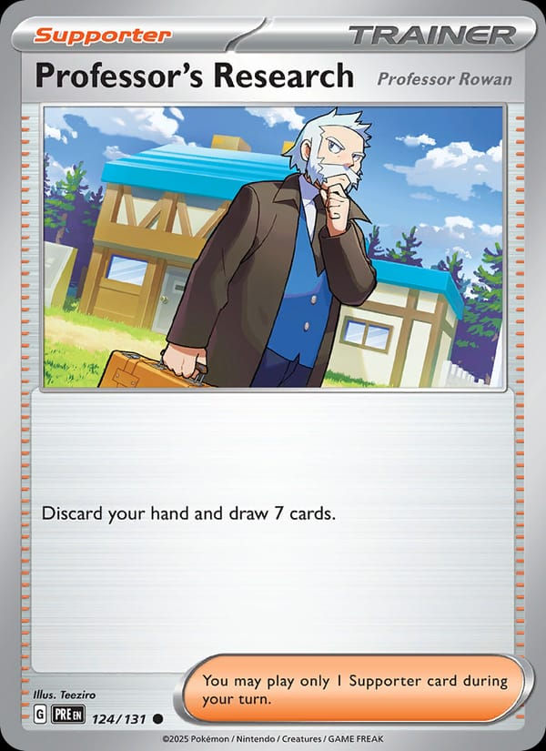 Professor's Research 124/131 Prismatic Evolutions (EN)