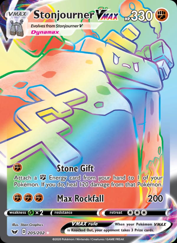 Stonjourner VMAX 205/202 Sword & Shield (EN)