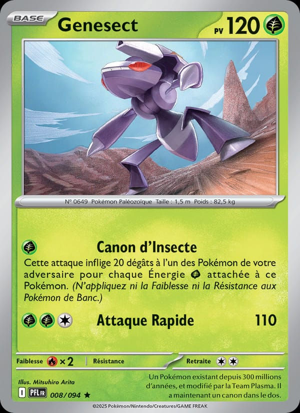 Genesect 008/094 Flammes Fantasmagoriques (FR)