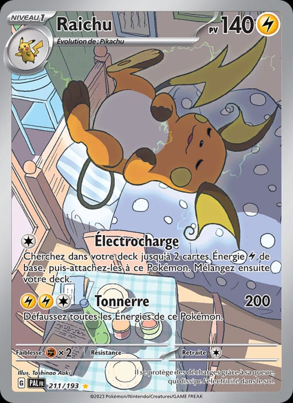 Raichu 211/193 Évolutions à Paldea (FR)