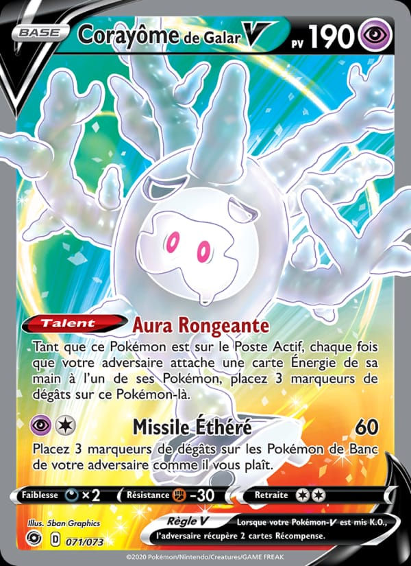 Corayôme de Galar V 071/073 La Voie du Maître (FR)