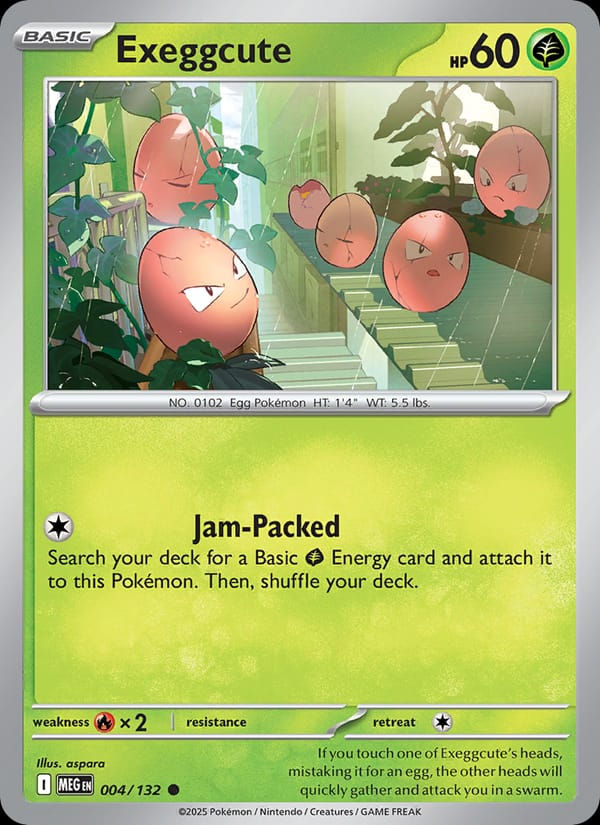Exeggcute 004/132 Mega Evolution (EN)