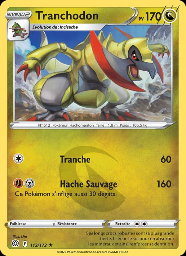Tranchodon 112/172 Stars Étincelantes (FR)