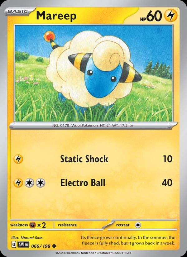 Mareep 066/198 Scarlet & Violet (EN)