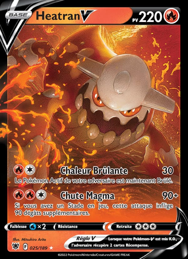 Heatran V 025/189 Astres Radieux (FR)