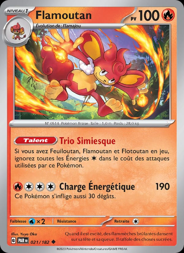 Flamoutan 021/182 Faille Paradoxe (FR)