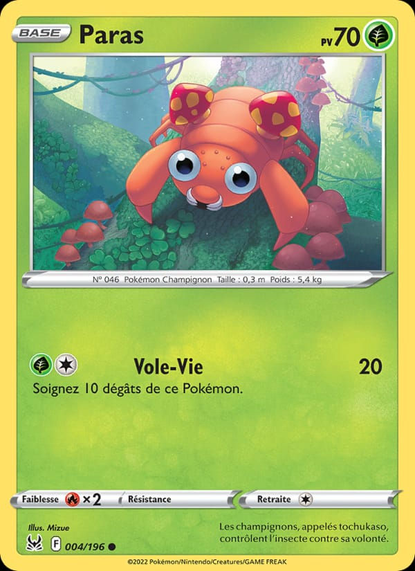 Paras 004/196 Origine Perdue (FR)