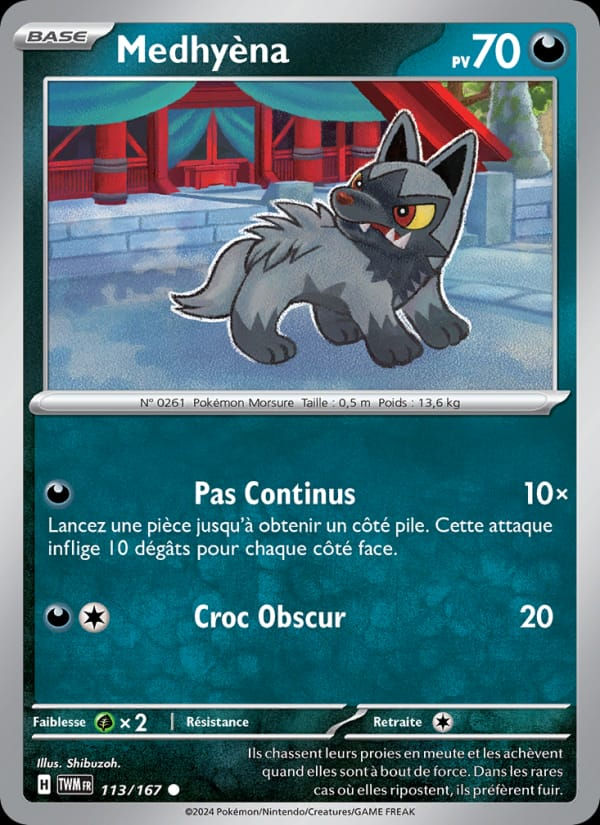 Medhyèna 113/167 Mascarade Crépusculaire (FR)
