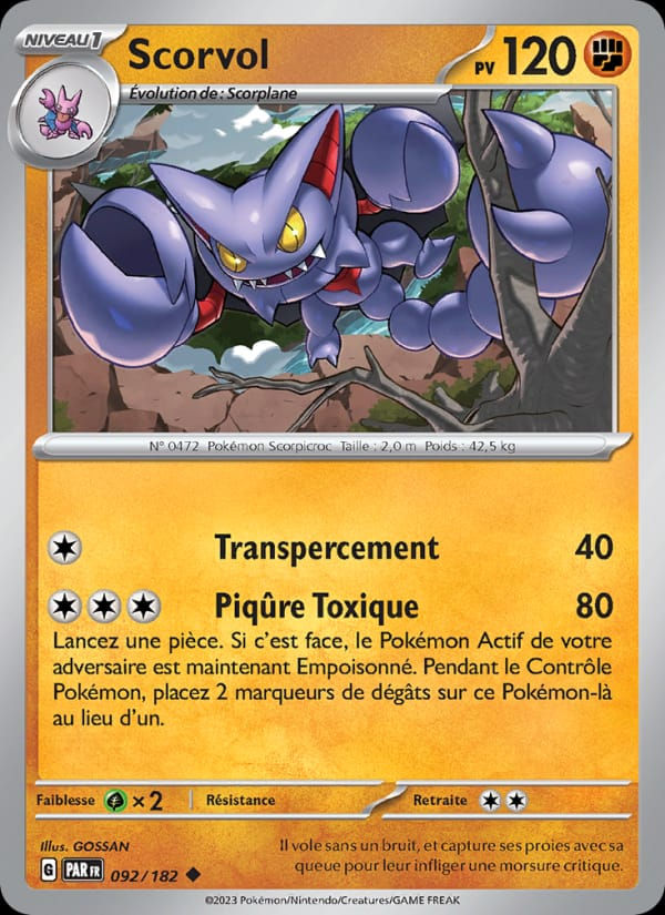 Scorvol 092/182 Faille Paradoxe (FR)