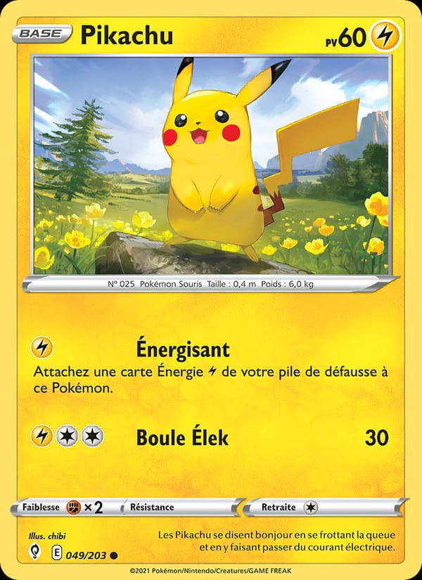 Pikachu 049/203 Évolution Céleste (FR)