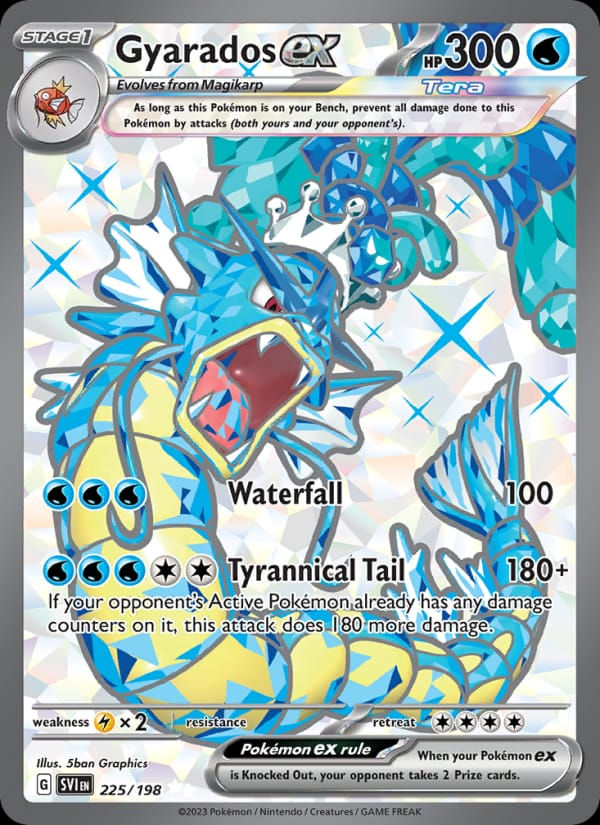 Gyarados ex 225/198 Scarlet & Violet (EN)