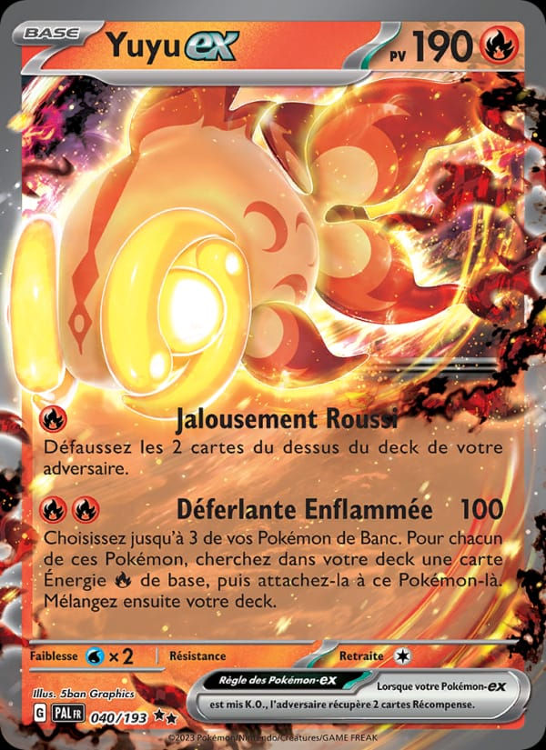 Yuyu-ex 040/193 Évolutions à Paldea (FR)