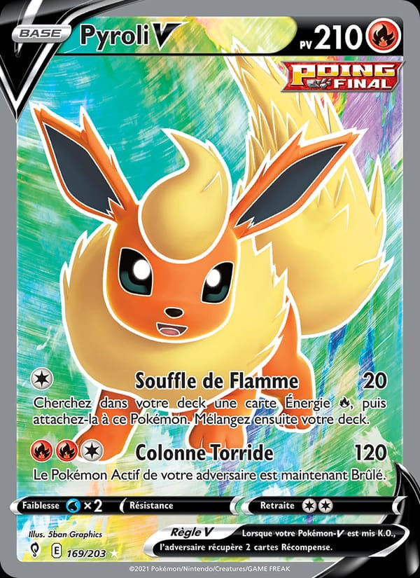 Pyroli V 169/203 Évolution Céleste (FR)