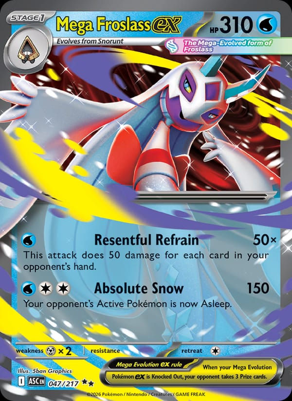Mega Froslass ex 047/217 Ascended Heroes (EN)