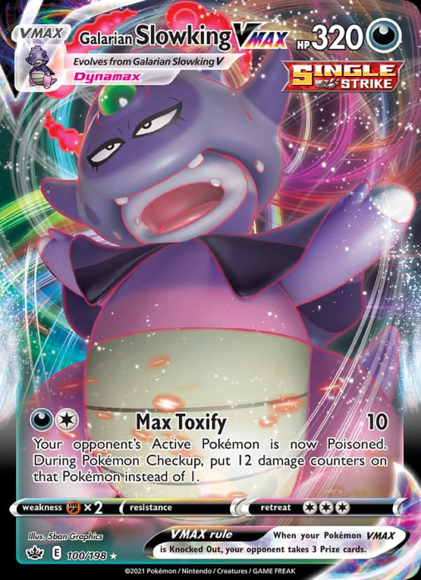 Galarian Slowking VMAX 100/198 Chilling Reign (EN)