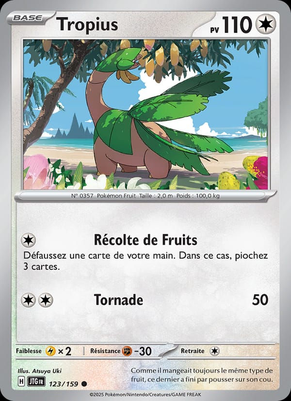 Tropius 123/159 Aventures Ensemble (FR)