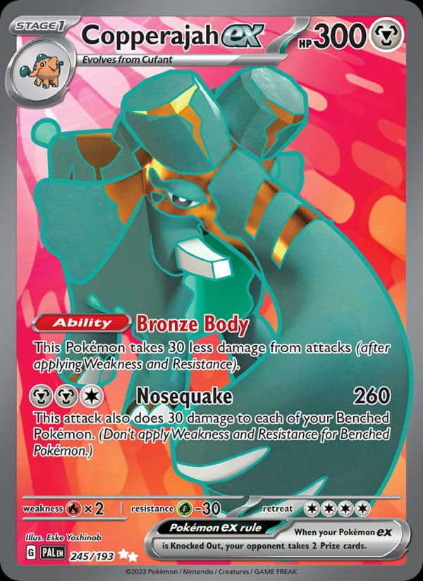 Copperajah ex 245/193 Paldea Evolved (EN)