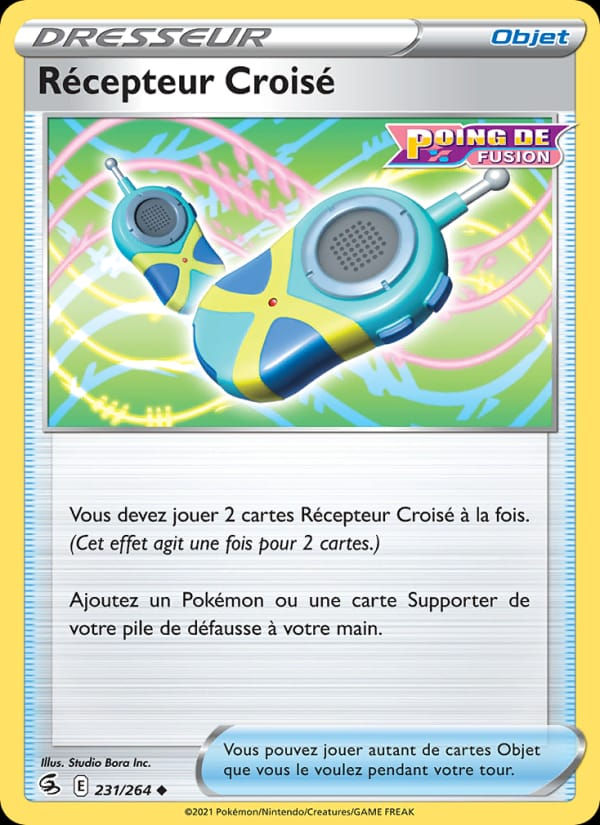 Récepteur Croisé 231/264 Poing de Fusion (FR)