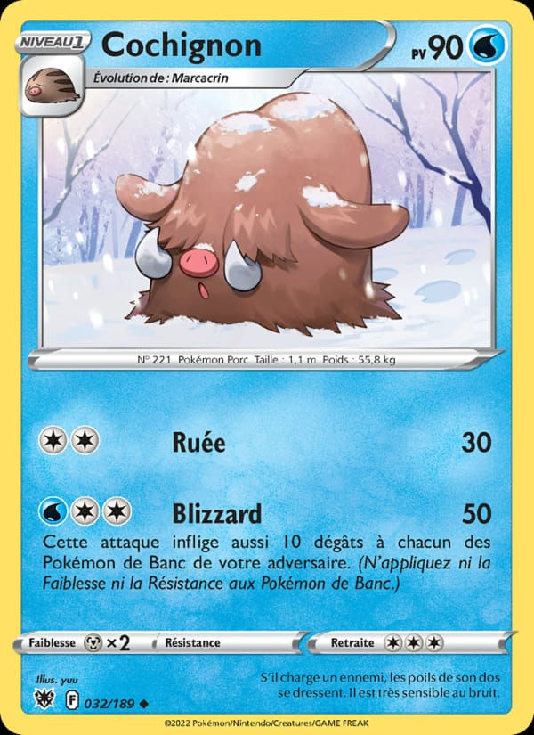 Cochignon 032/189 Astres Radieux (FR)
