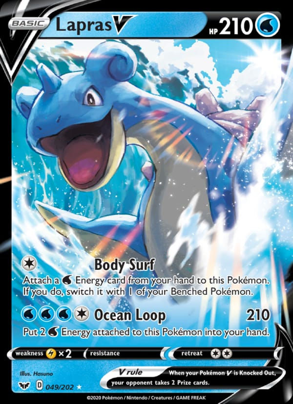 Lapras V 049/202 Sword & Shield (EN)