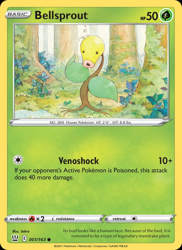 Bellsprout 001/163 Battle Styles (EN)