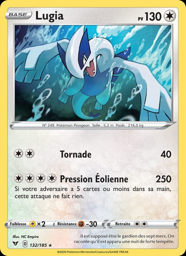 Lugia 132/185 Voltage Éclatant (FR)