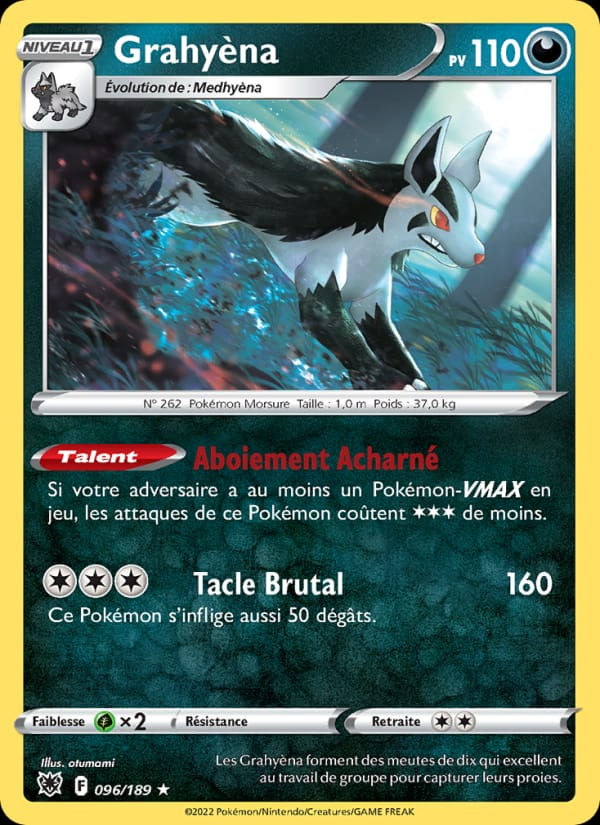 Grahyèna 096/189 Astres Radieux (FR)