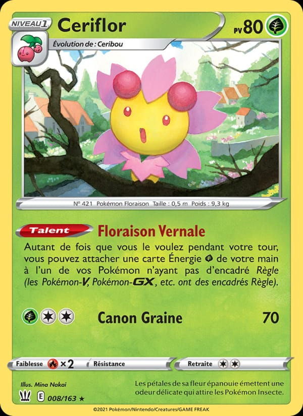 Ceriflor 008/163 Styles de combat (FR)