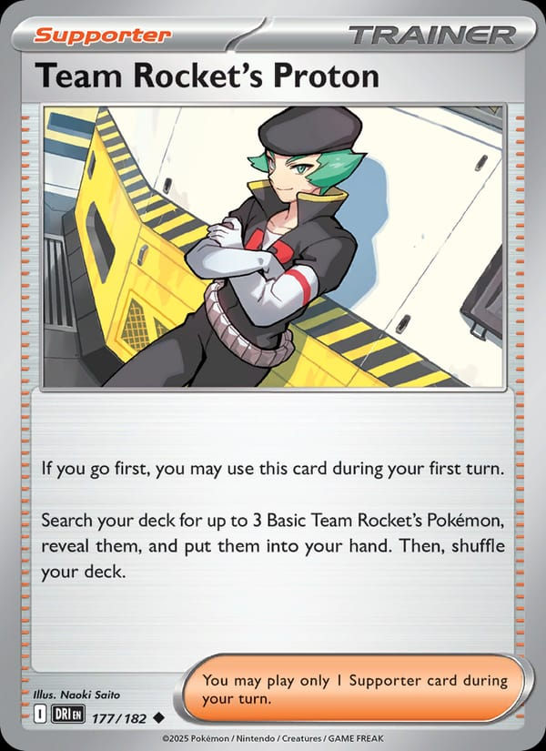 Team Rocket's Proton 177/182 Destined Rivals (EN)