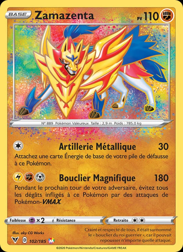 Zamazenta 102/185 Voltage Éclatant (FR)