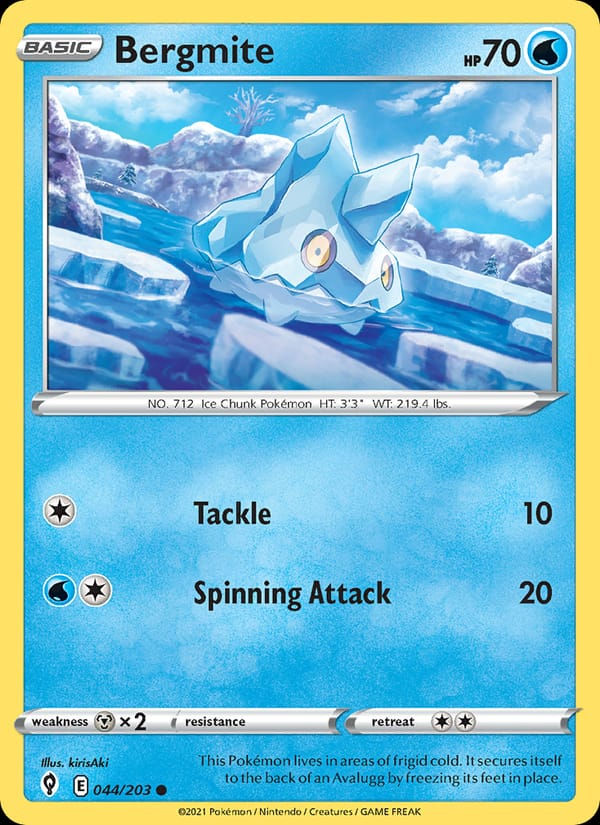 Bergmite 044/203 Evolving Skies (EN)